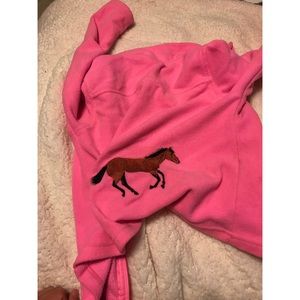 Hot pink horse jacket
